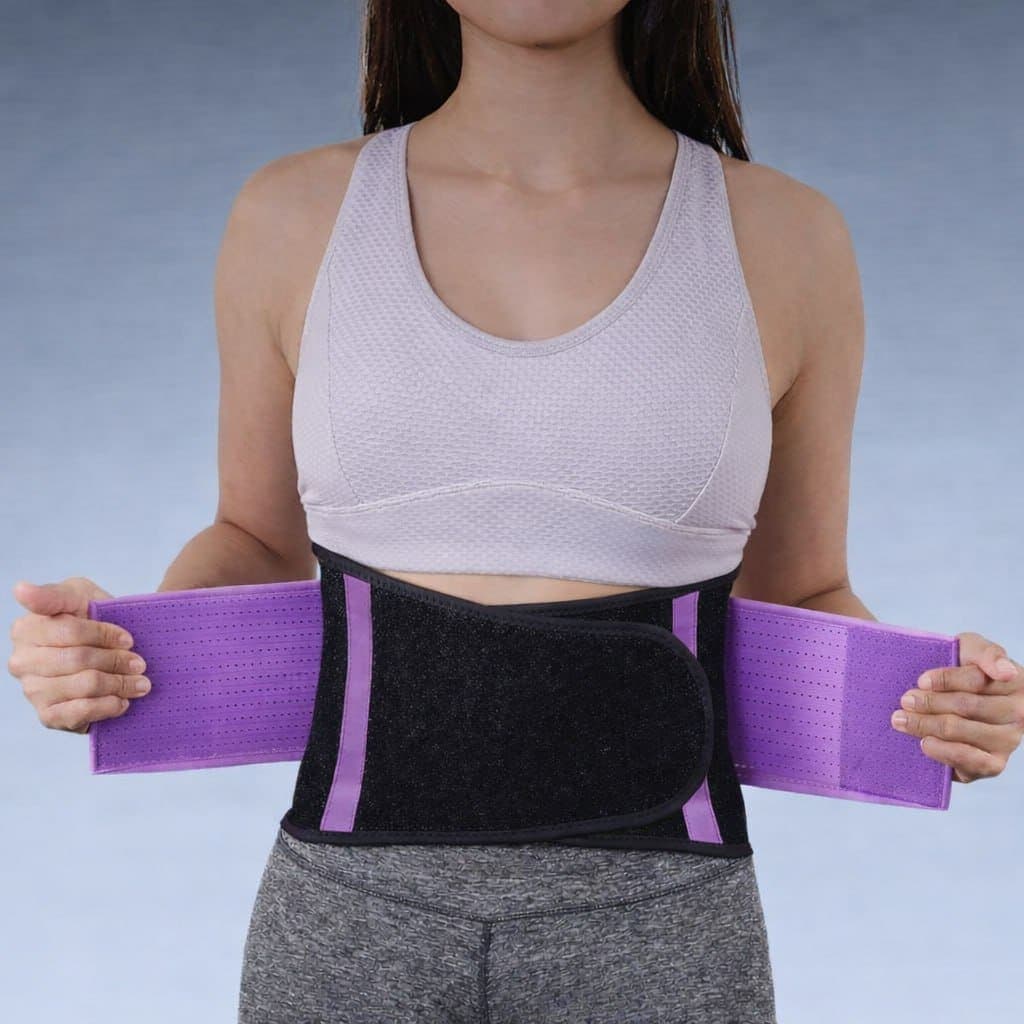 کمربند طبی و فرم دهنده ساعت شنی بدن و تسکین درد کمر ویست ترینر 2-WAIST TRAINER 001 — تصویر ۶