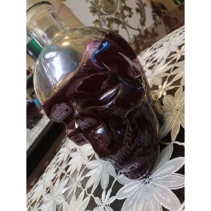 بطری شیشه ای طرح جمجمه کد N128 — تصویر ۷