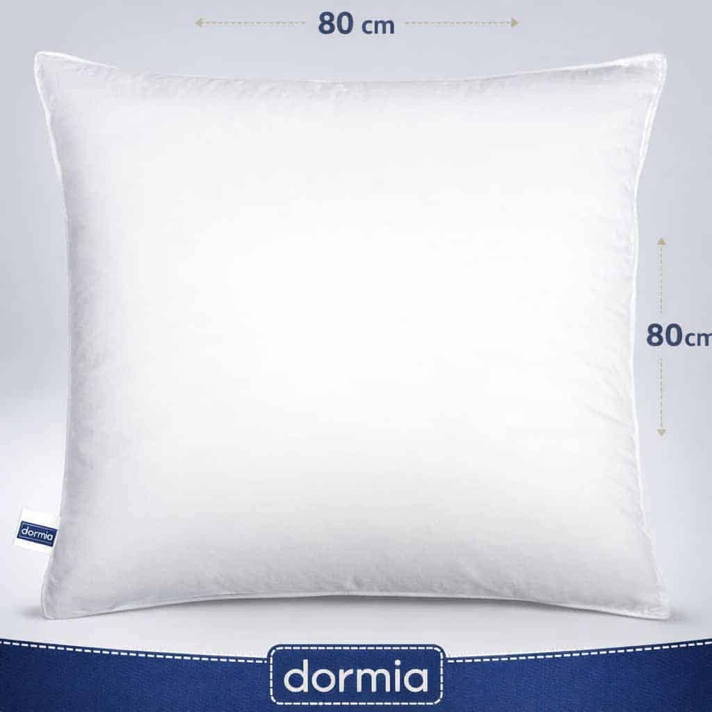 بالش پر طبیعی بزرگ نرم و ضدحساسیت و لوکس برند دورمیا اصل آلمانی 205016 Dormia — تصویر ۲