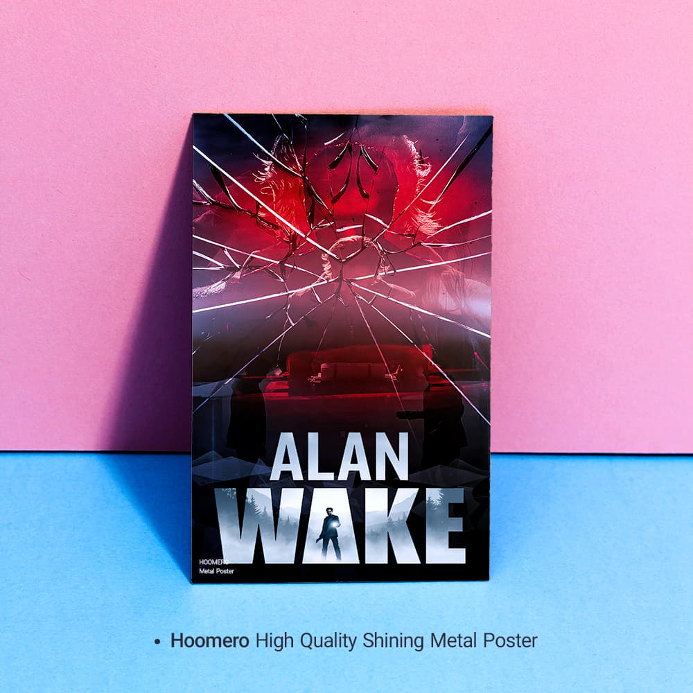 پوستر هومرو مدل فلزی طرح بازی Alan Wake کد PS808 — تصویر ۲