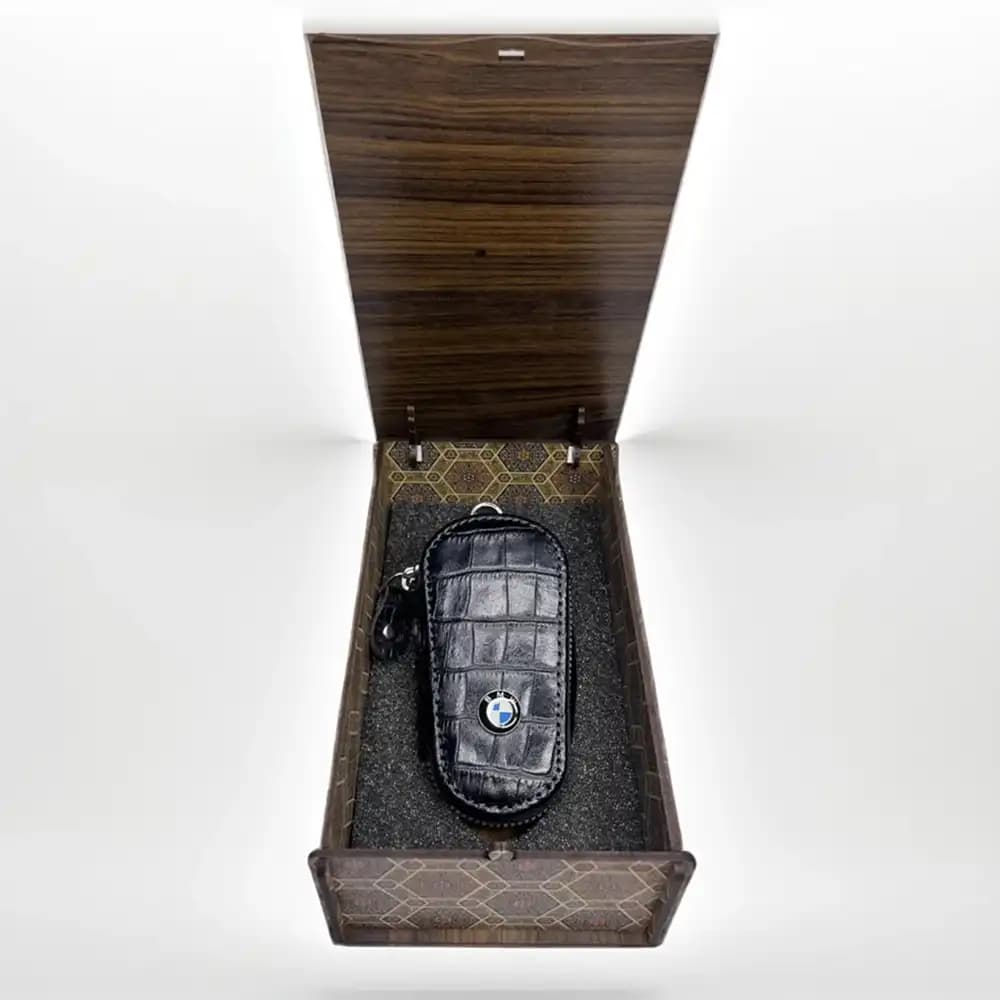 جای سوئیچ چرمی خودروی ب ام و – BMW Key Holder — تصویر ۲