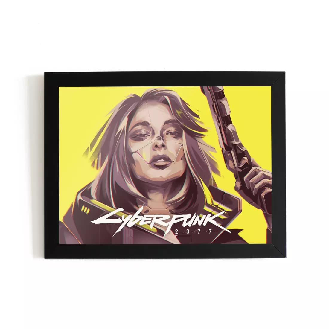 تابلو قاب سایبرپانک Cyberpunk 2077 طرح 8