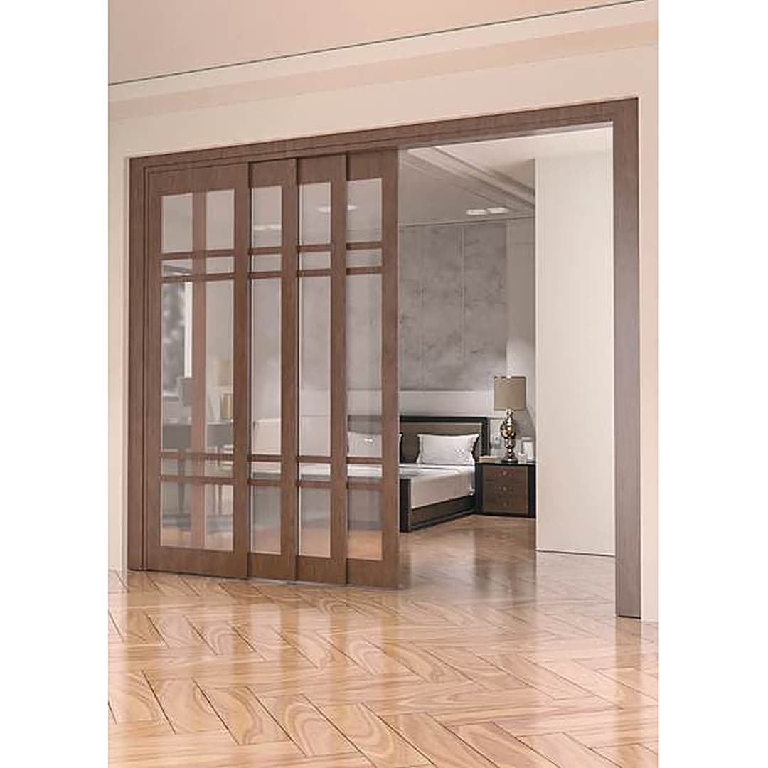 ریل بالای مکانیزم درب پارتیشن لینکیج 4 درب طول 480