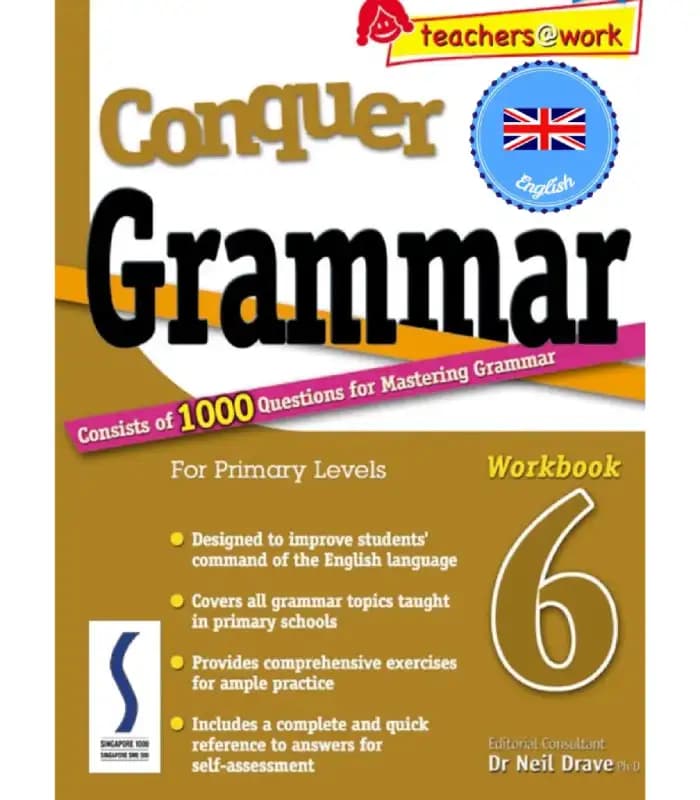کتاب Conquer Grammar 6 اثر J. Lee | نسخه PDF