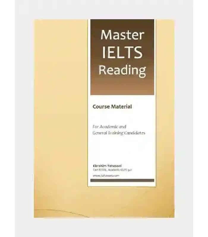 کتاب Master IELTS Reading اثر Ebrahim Tahasoni | نسخه PDF