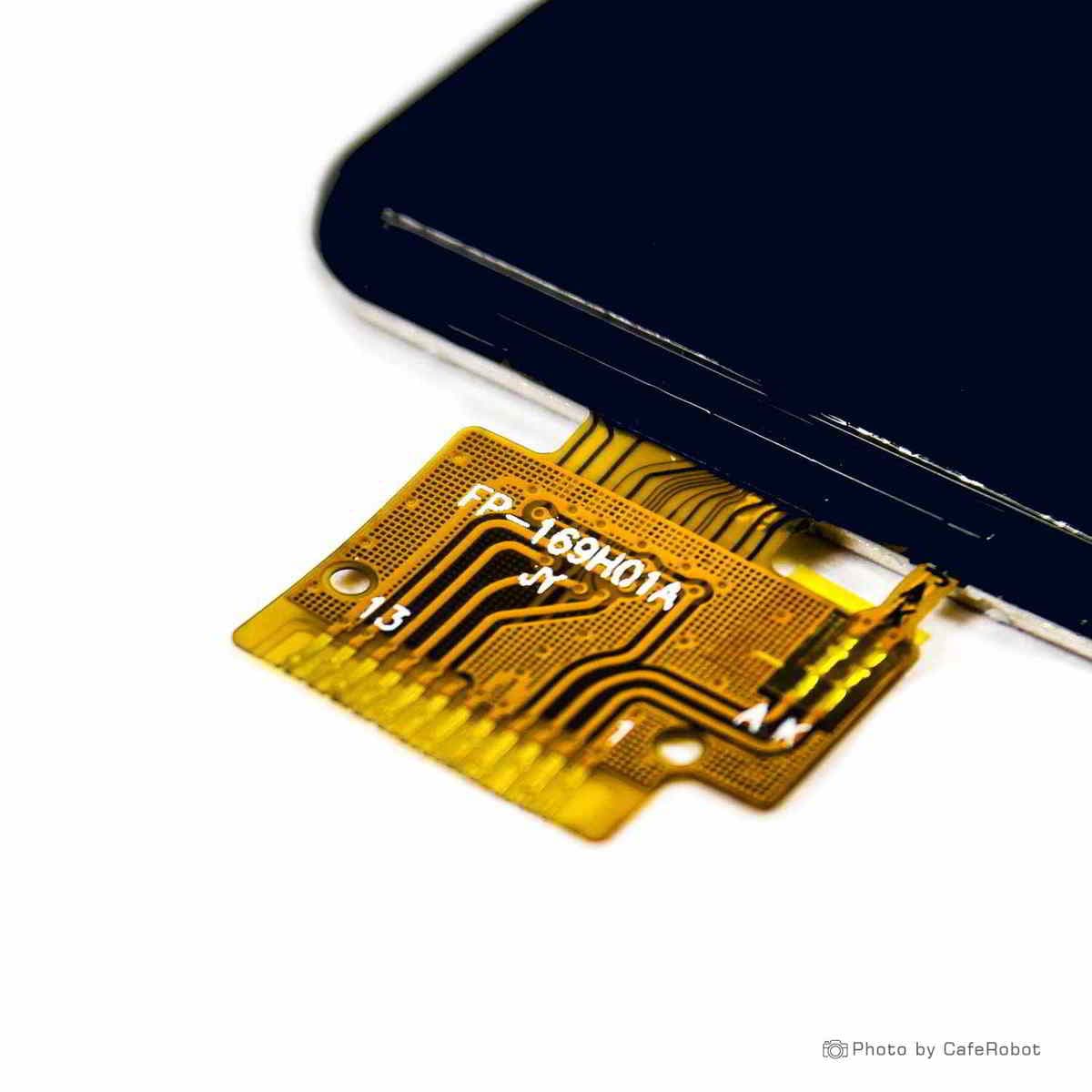 نمایشگر TFT تمام رنگ 1.69 اینچ دارای ارتباط SPI و چیپ درایور ST7789V با کابل فلت 12 پین — تصویر ۵