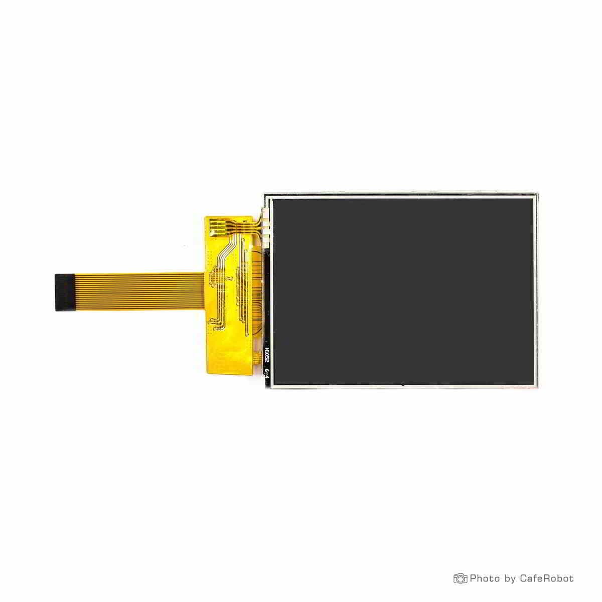 نمایشگر TFT لمسی تمام رنگ 2.8 اینچ دارای ارتباط SPI و چیپ درایور ILI9341 با کابل فلت 18 پین Plug In — تصویر ۴