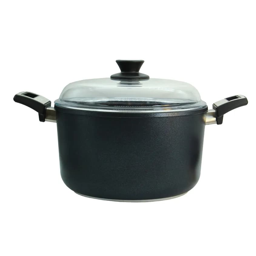 قابلمه تیتانیوم دایموند دسته استیل SKK سایز 16*28کد 00259S