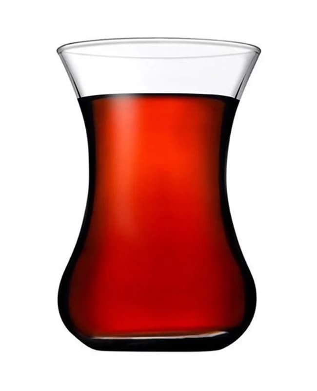 استکان کمر باریک INCEBELLI پاشاباغچه 6تایی 42381 — تصویر ۲