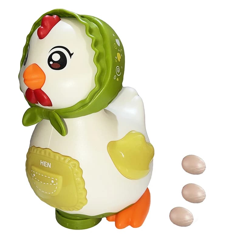 اسباب بازی مدل مرغ تخم گذار مجموعه 4 عددی کد M06-B — تصویر ۲