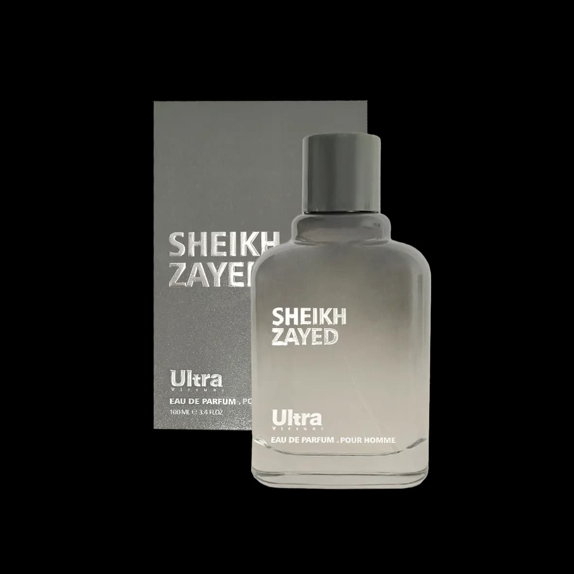 پرفیوم لوکس مردانه اولترا ویرچوآل مدل Sheikh Zayed Rasasi حجم 100 میلی لیتر