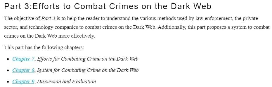 کتاب Combating Crime on the Dark Web — تصویر ۴
