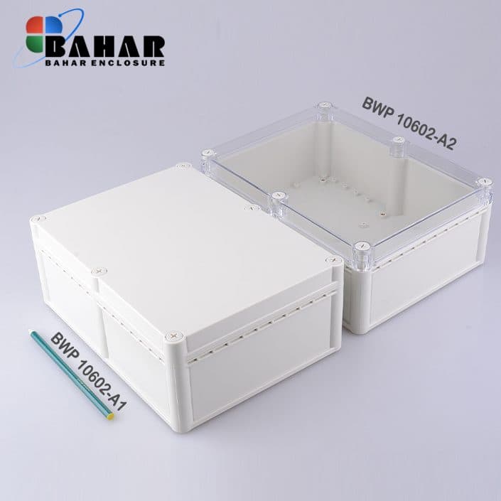 BWP 10602-A1 جعبه تمام پلاستیکی ضدآب گوشواره دار — تصویر ۳
