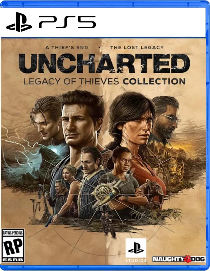 بازی کارکرده Uncharted: Legacy of Thieves collection برای PS5