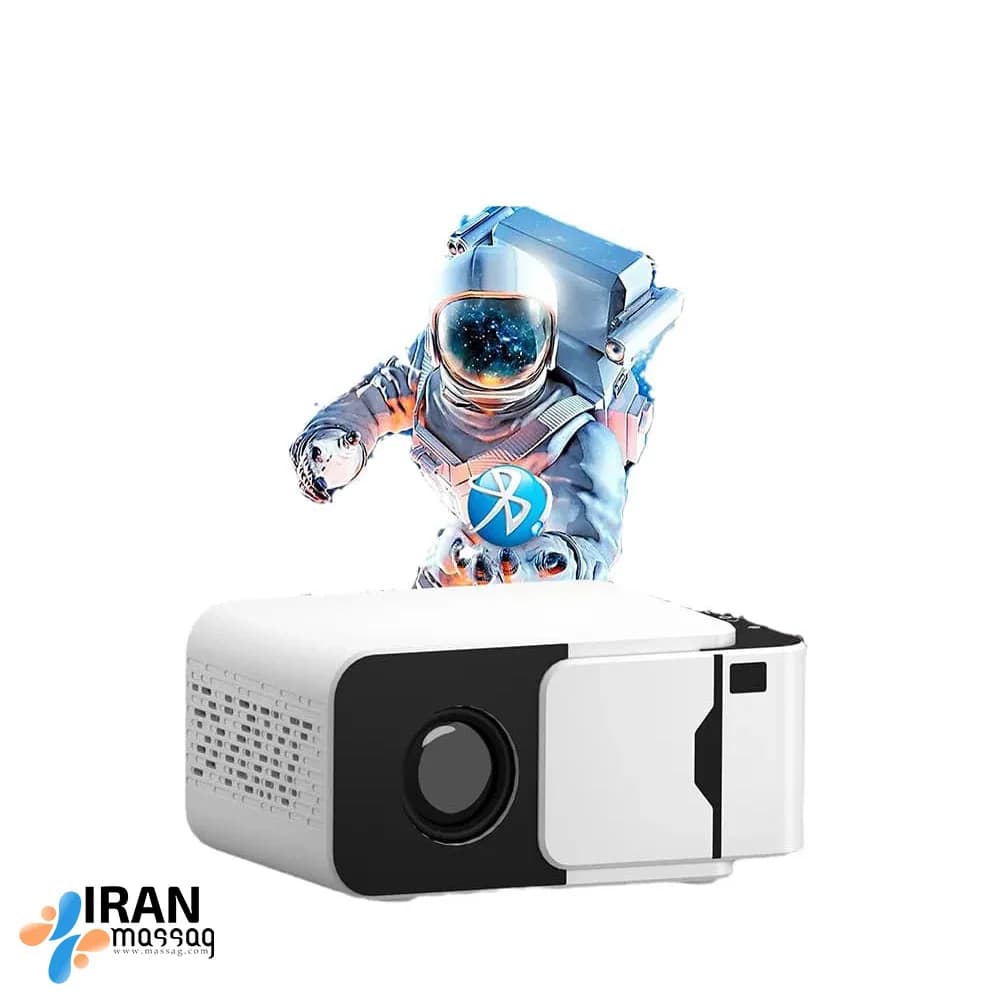 پروژکتور مدل T5 Mini | ویدئو پروژکتور قابل حمل با تصویر 170 اینچ، پشتیبانی 4K و فناوری Short Throw — تصویر ۲
