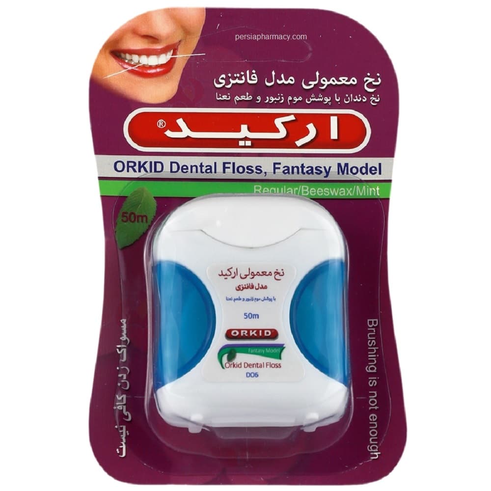 نخ دندان معمولی مدل فانتزی ارکید ORKID