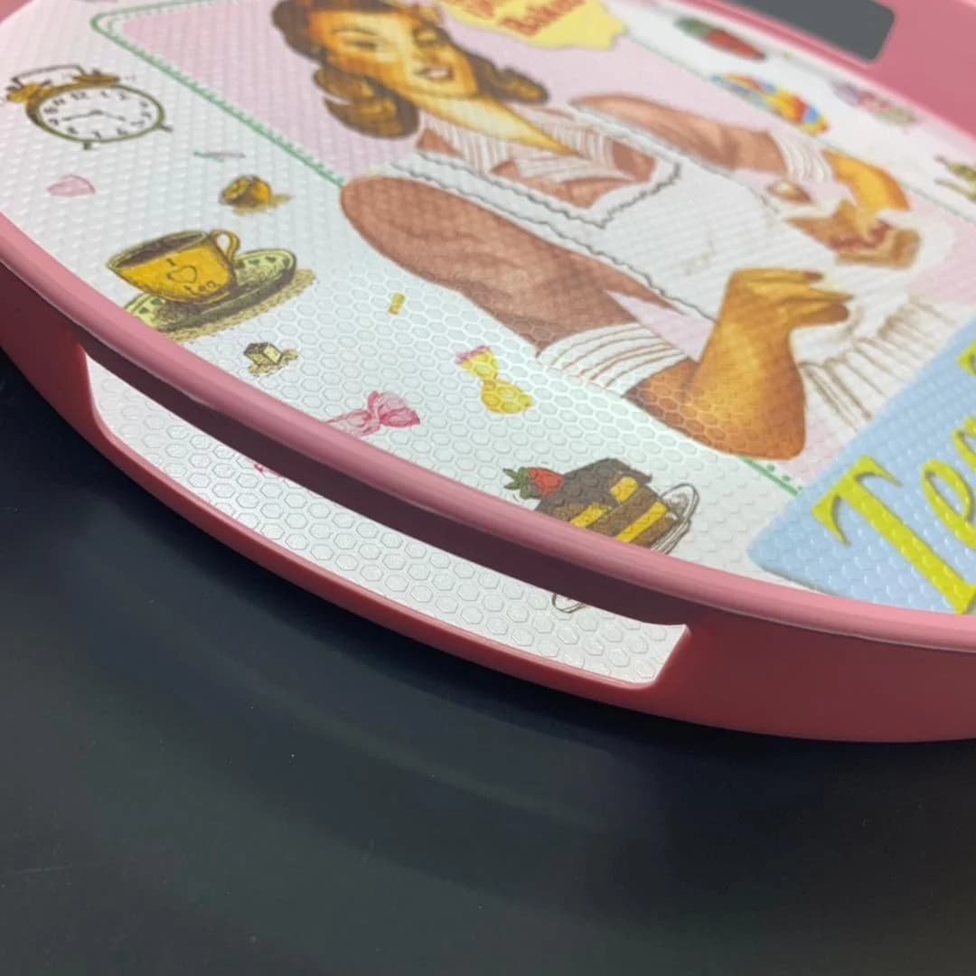 سینی رزمن مدل teatime قطر33cm کد ۶۵۴ — تصویر ۳