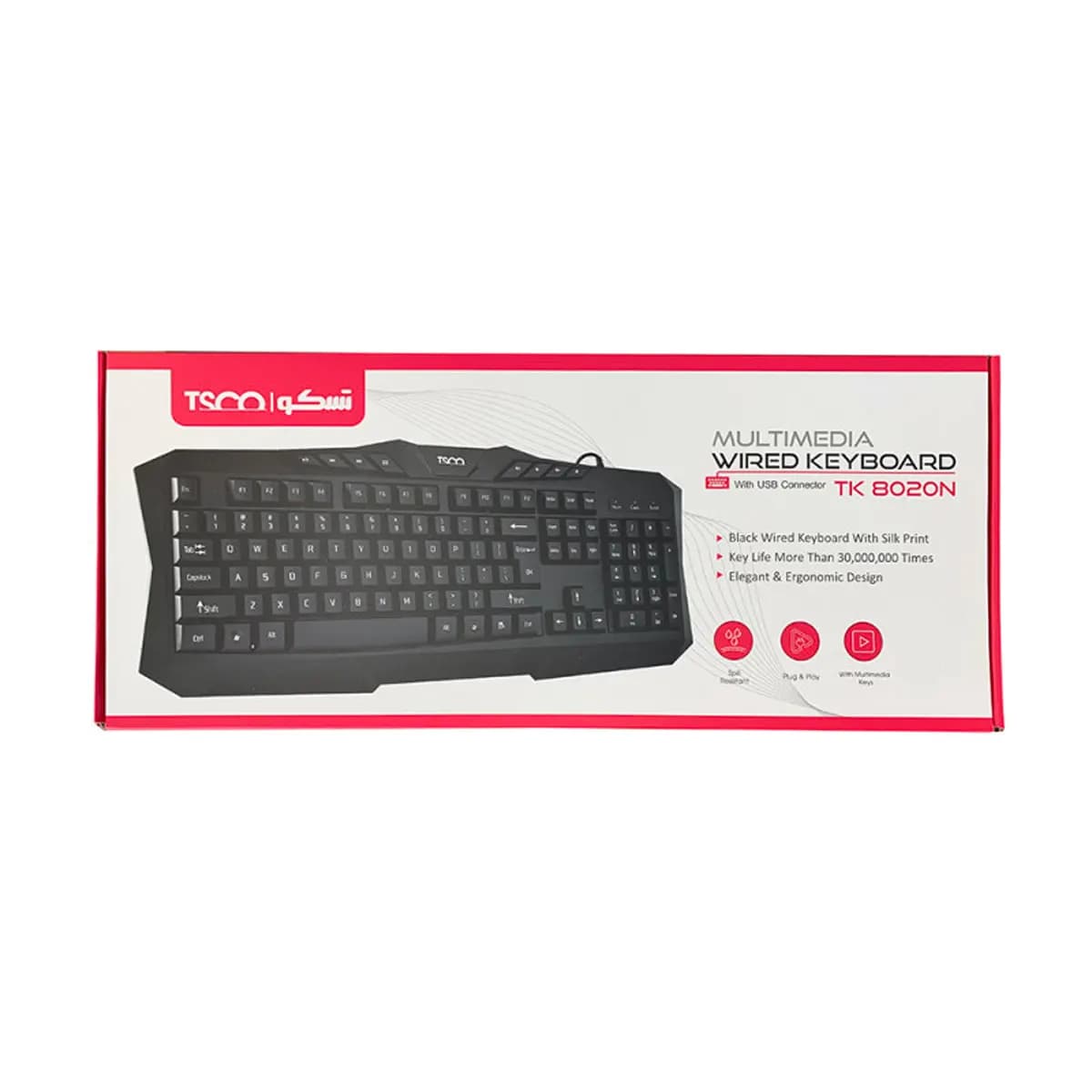 کیبورد تسکو TK 8020N — تصویر ۳
