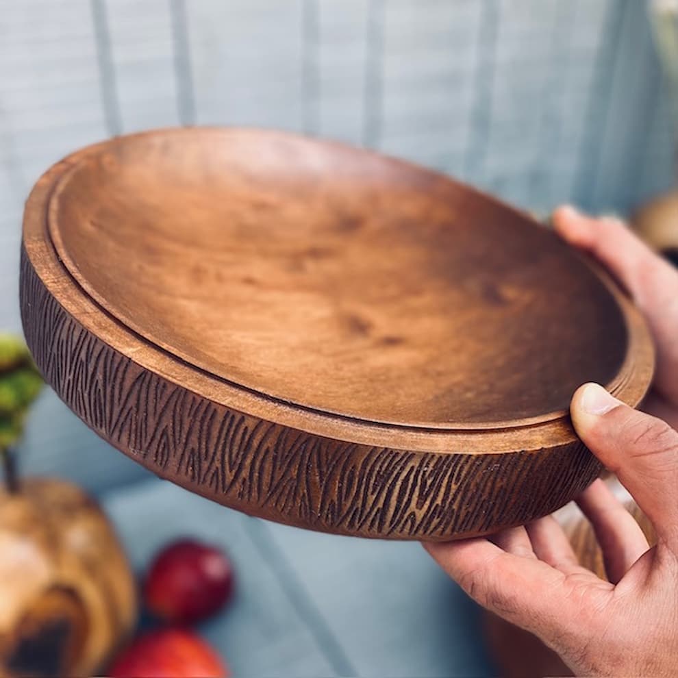 ظرف چوبی توسکا کد 891 — تصویر ۲