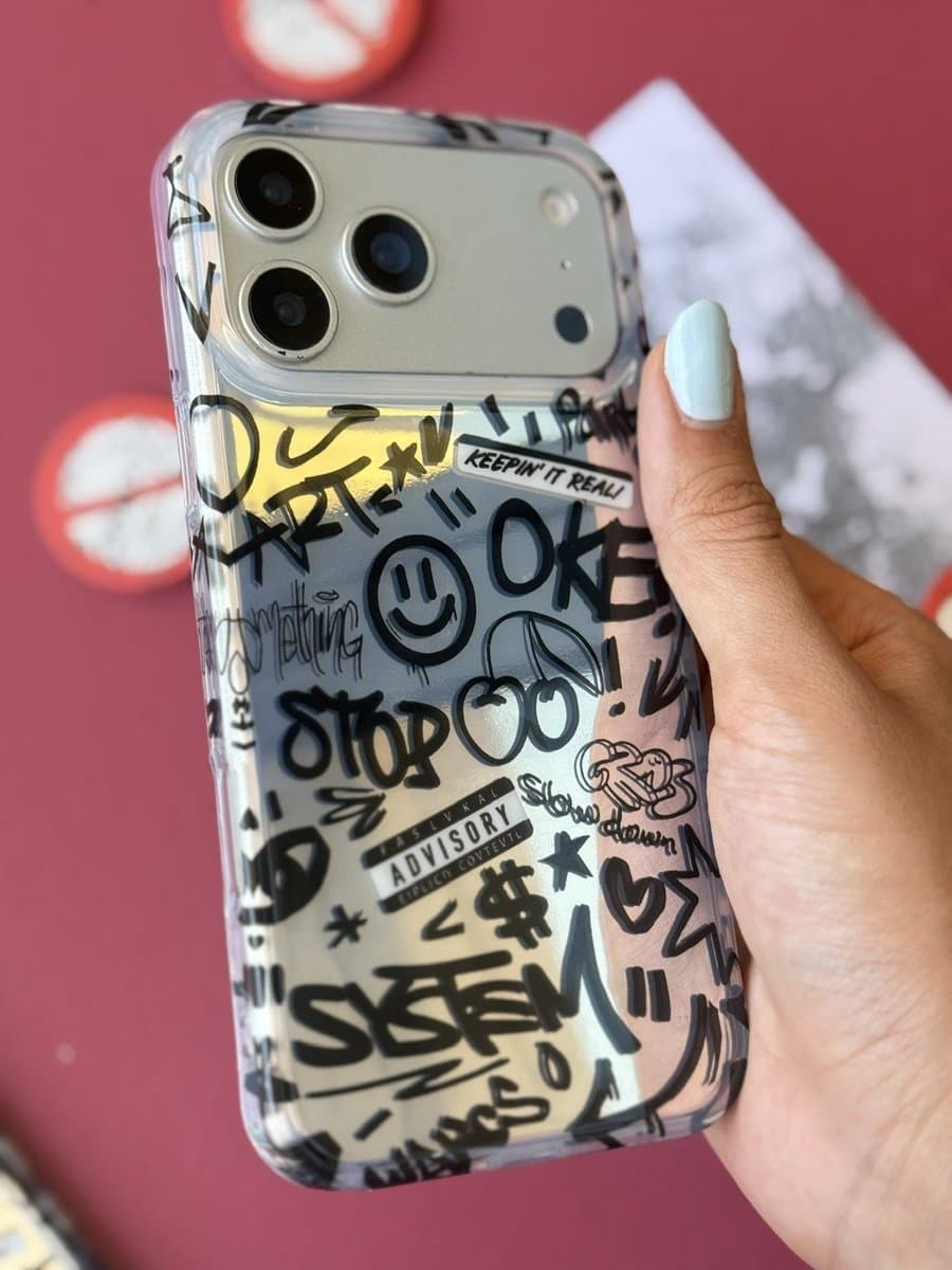 قاب استریت آرت همراه با پاپ سوکت (کدC2240) مناسب برای iPhone 16Pro — تصویر ۴