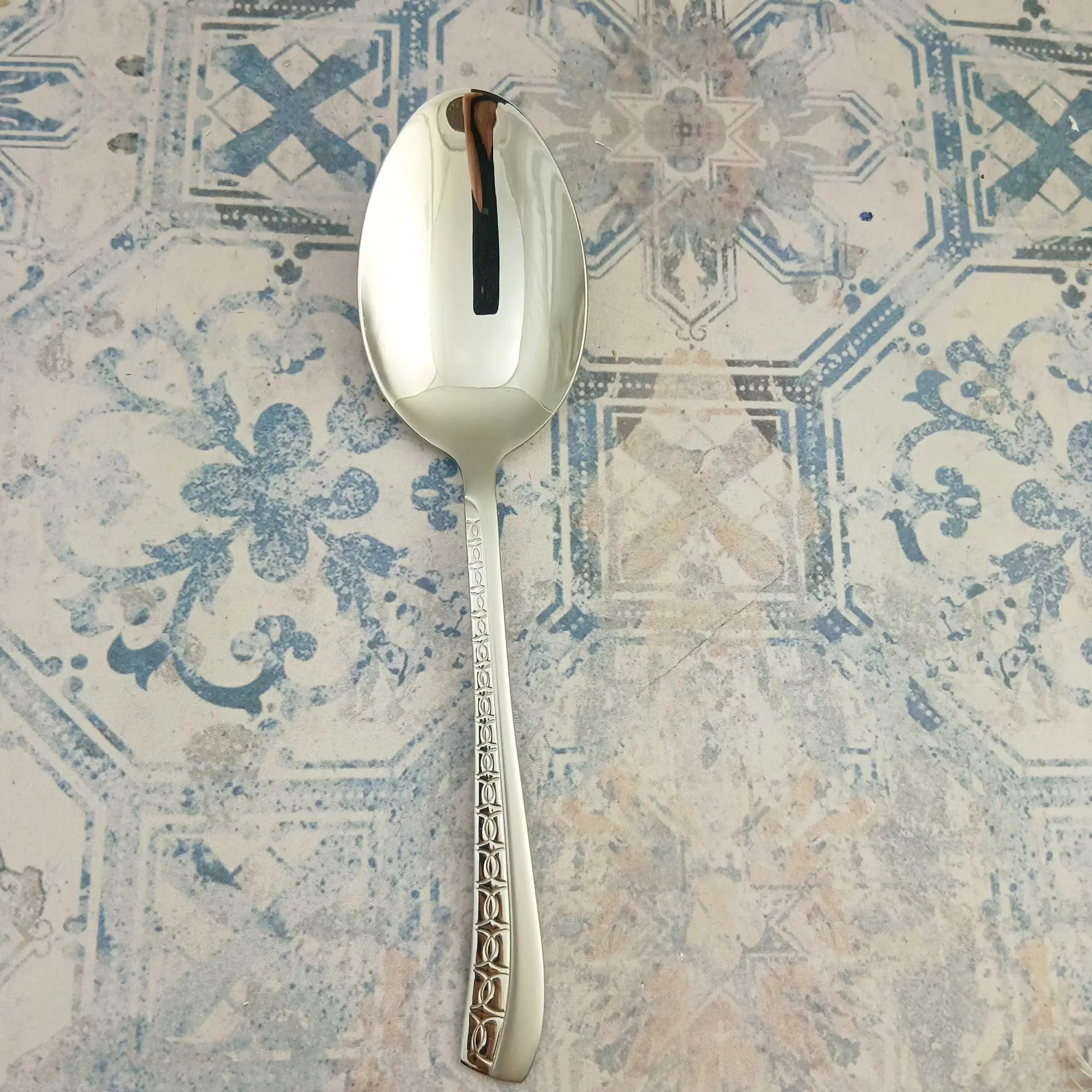 قاشق خورش مدل پرچمی