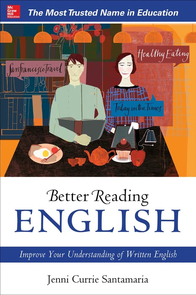 کتاب Better Reading English (درک مطلب بهتر زبان انگلیسی) نسخه انگلیسی PDF | جنی کوری سانتاماریا