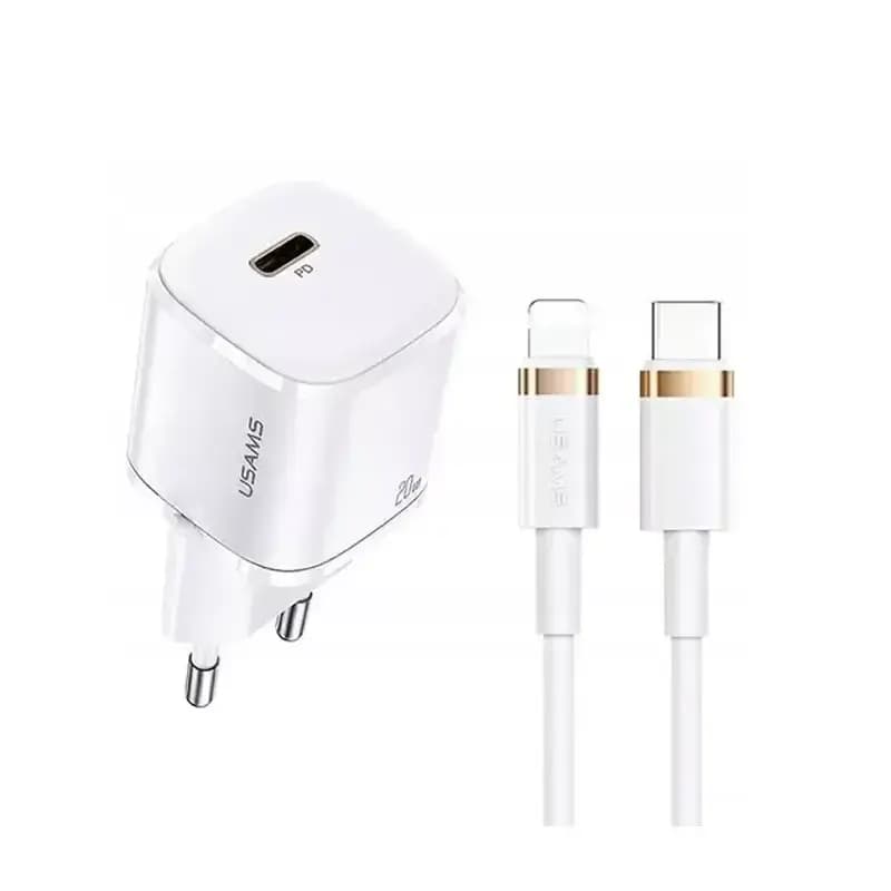 شارژر دیواری یوسمز مدل USAMS XFK US-CC124 با توان 20 وات — تصویر ۲