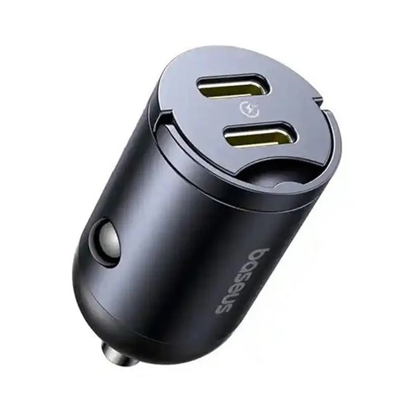 شارژر فندکی باسئوس مدل Tiny Star VCHXX-CC C+C توان 30 وات — تصویر ۲