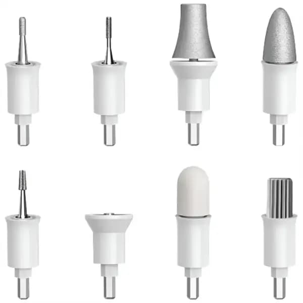 دستگاه سوهان برقی شارژی ۸ کاره پرودو مدل Porodo 8-In-1 Rechargeable Electric Nail Drill with Manicure and Pedicure — تصویر ۲
