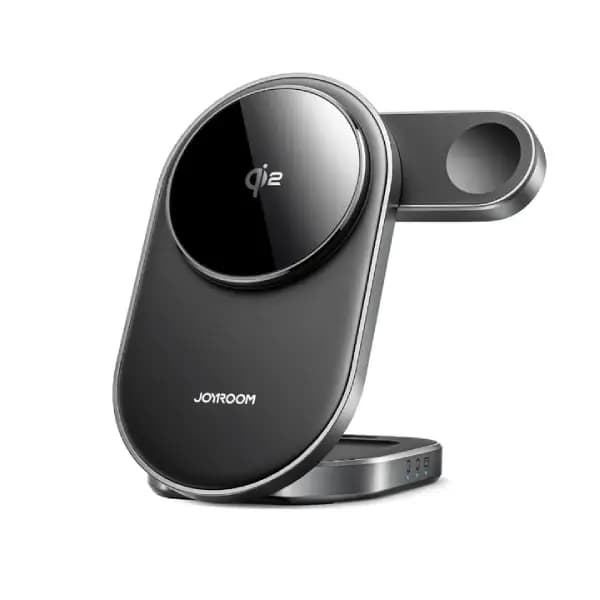 شارژر بیسیم ۳ در ۱ جویروم مدل Joyroom Wireless Charger JR-W17