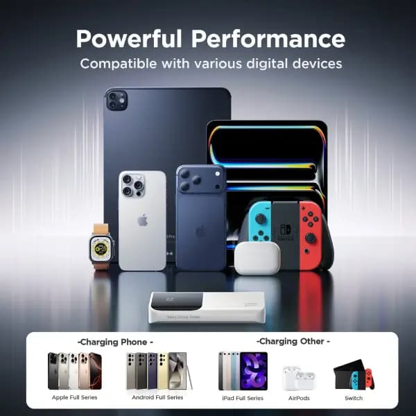 پاوربانک 10000 هزار 22.5 وات جویروم مدل Joyroom JR-QP191 Mini Star Series Mini — تصویر ۸