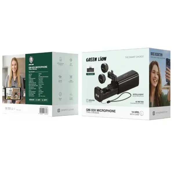 میکروفون تایپ سی گرین لاین مدل Green Lion GM-93X Microphone Type-C Devices — تصویر ۷