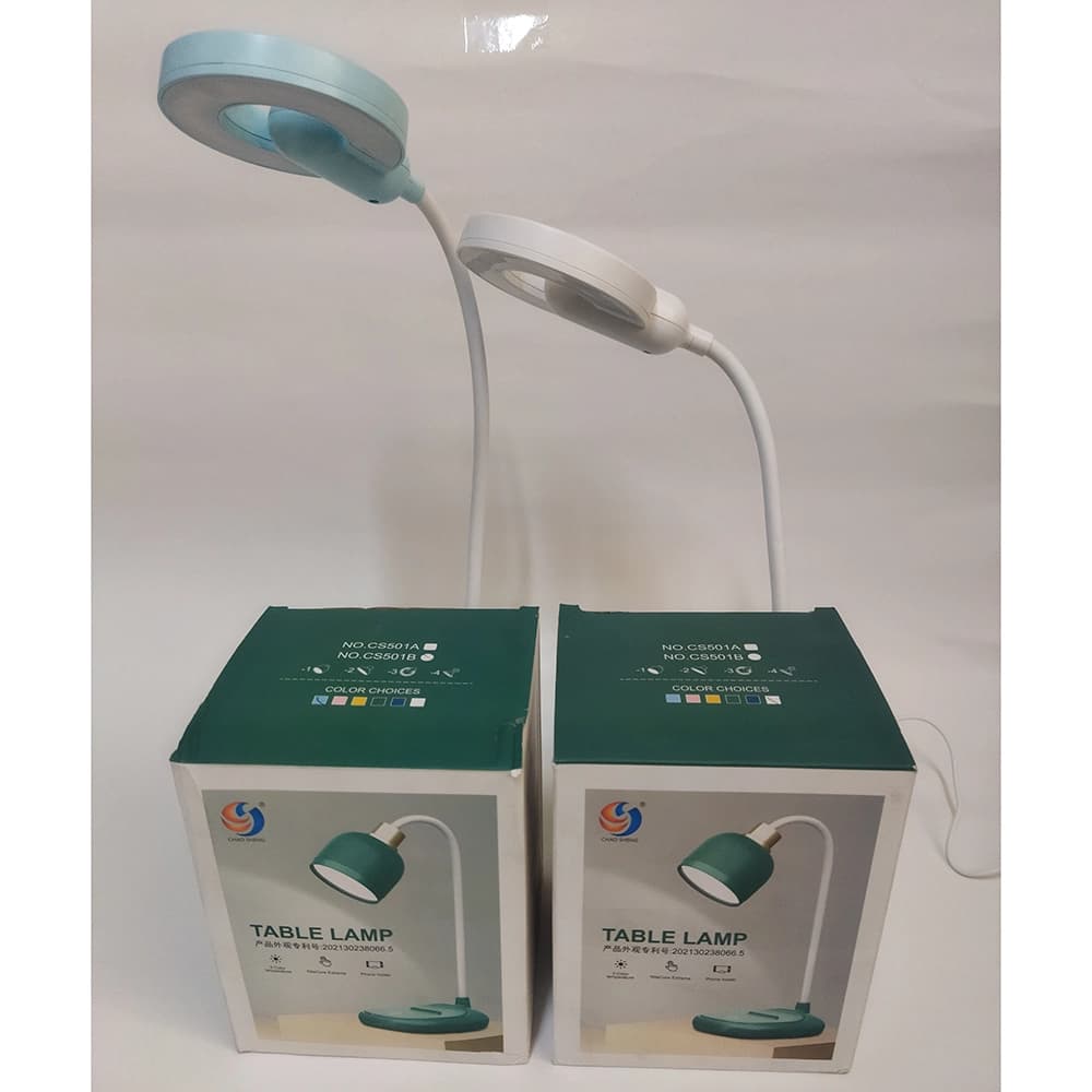 چراغ مطالعه شارژی LED متحرک دکمه لمسی 2 حالته — تصویر ۷