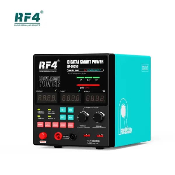منبع تغذیه آر اف فور مدل RF4 RF-3005D FIS