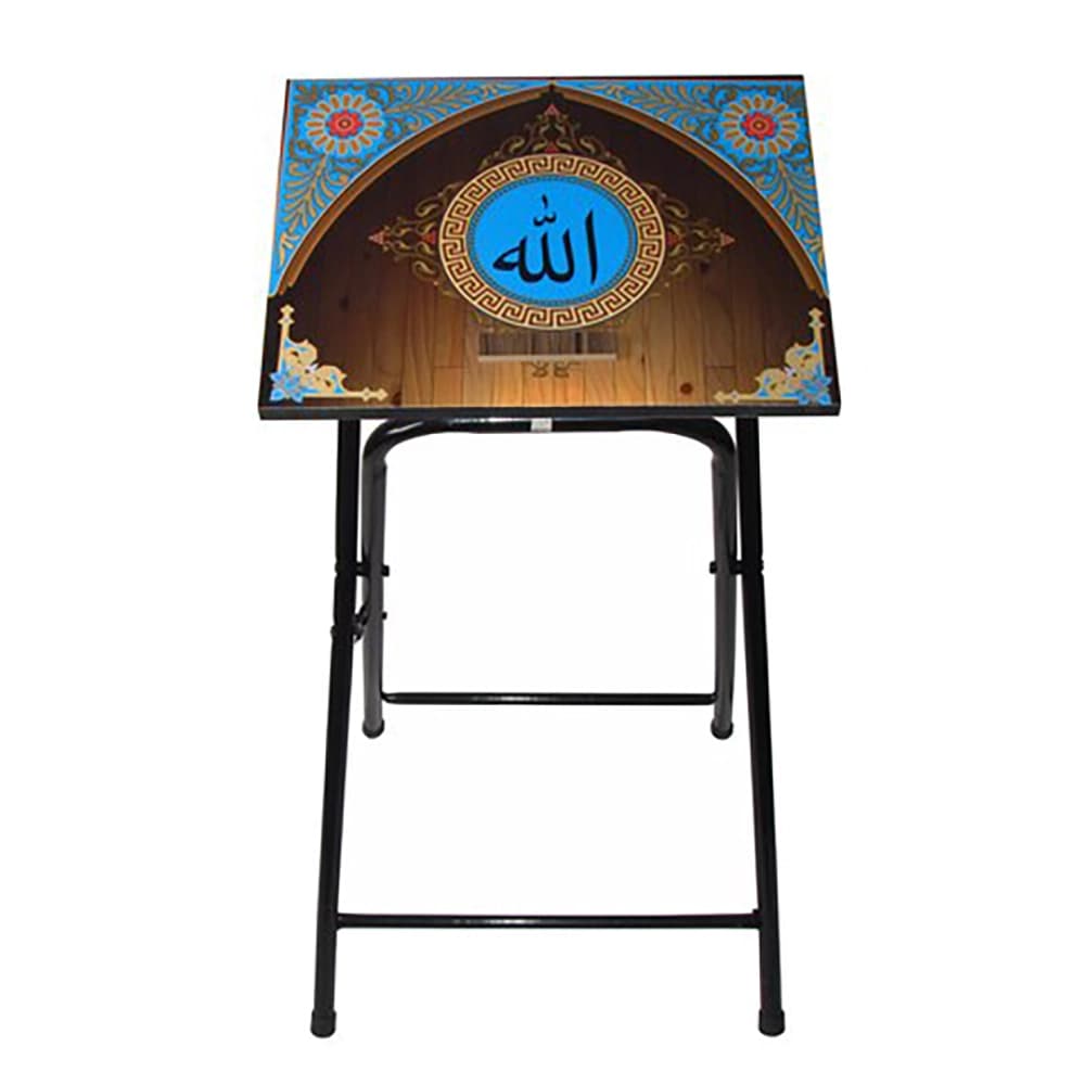 میز و صندلی نماز تاشو ساده طرح محراب — تصویر ۲