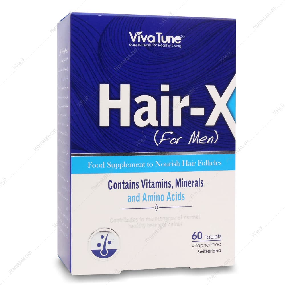 قرص هیر ایکس Hair-X آقایان ویوا تیون 60 عددی