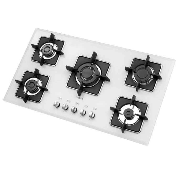 گاز G5960W استیل البرز سفید 5شعله