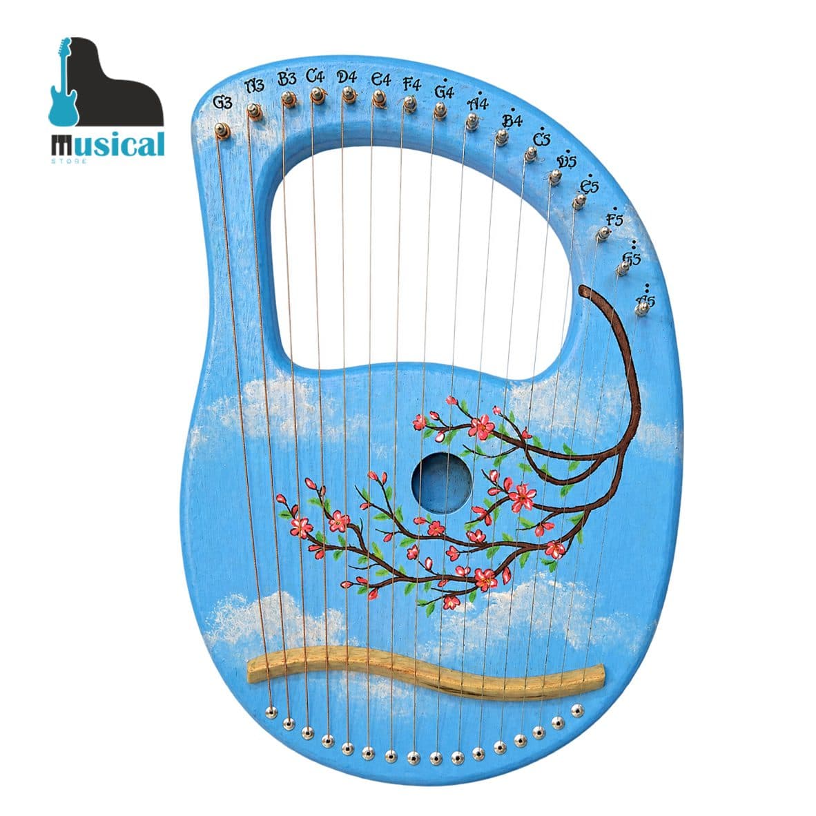چنگ رومی بلوط طرح شکوفه