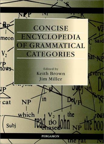 کتاب Concise Encyclopedia of Grammatical Categories نسخه کامل
