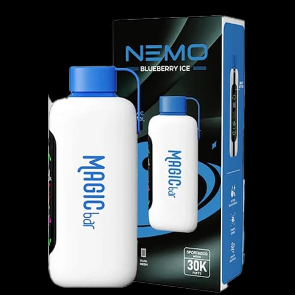 پاد یک بار مصرف نمو مجیک بلوبری یخ 30000 پاف Nemo blueberry ice pod