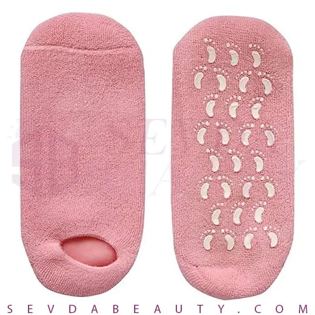 جوراب سیلیکونی رفع ترک پا Spa Gel Gloves
