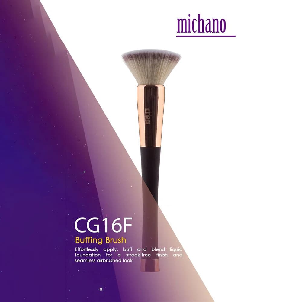 براش کرم پودر میچانو مدل buffing brush – کد CG16F — تصویر ۳