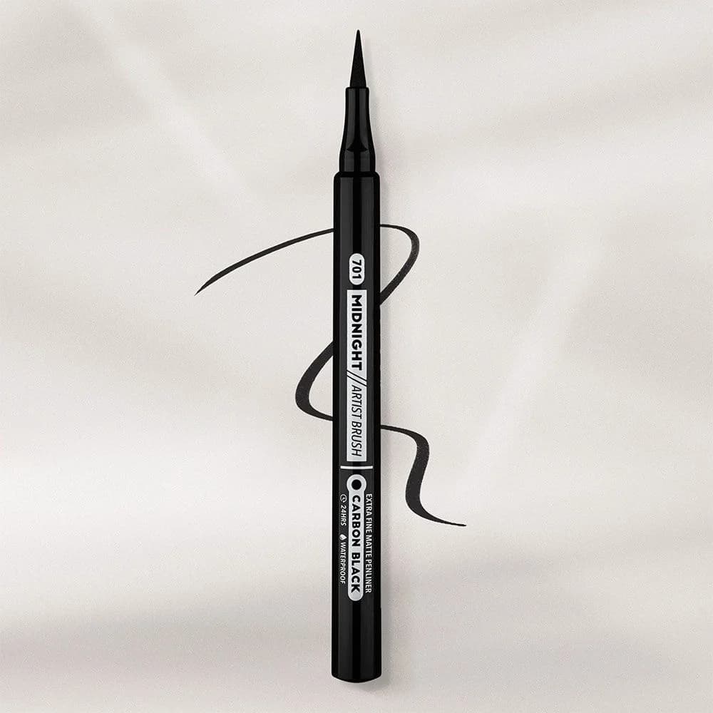 خط چشم ماژیکی پیپا 701 (Pippa Midnight Artist Extra Fine Matte Penliner) — تصویر ۳