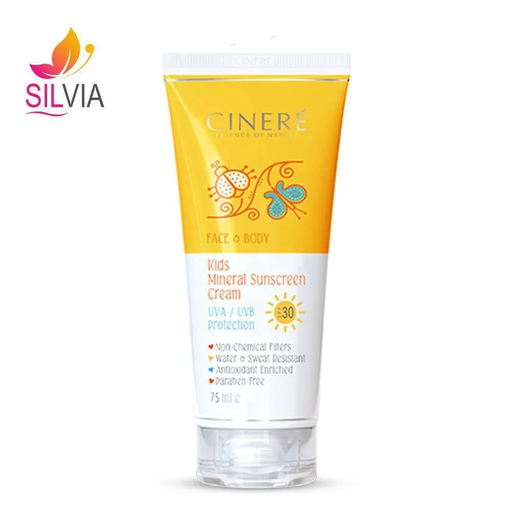 کرم ضد آفتاب کودک مناسب صورت و بدن SPF30 سینره 75 میل — تصویر ۳