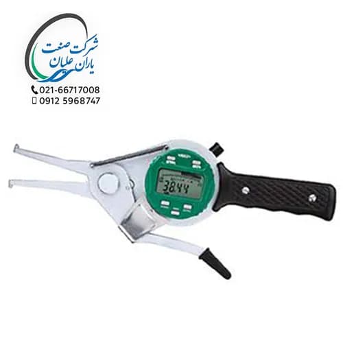 کولیس داخل سنج دیجیتال طول فک ۸۰ میلیمتر مدل 2151-55 اینسایز (INSIZE)
