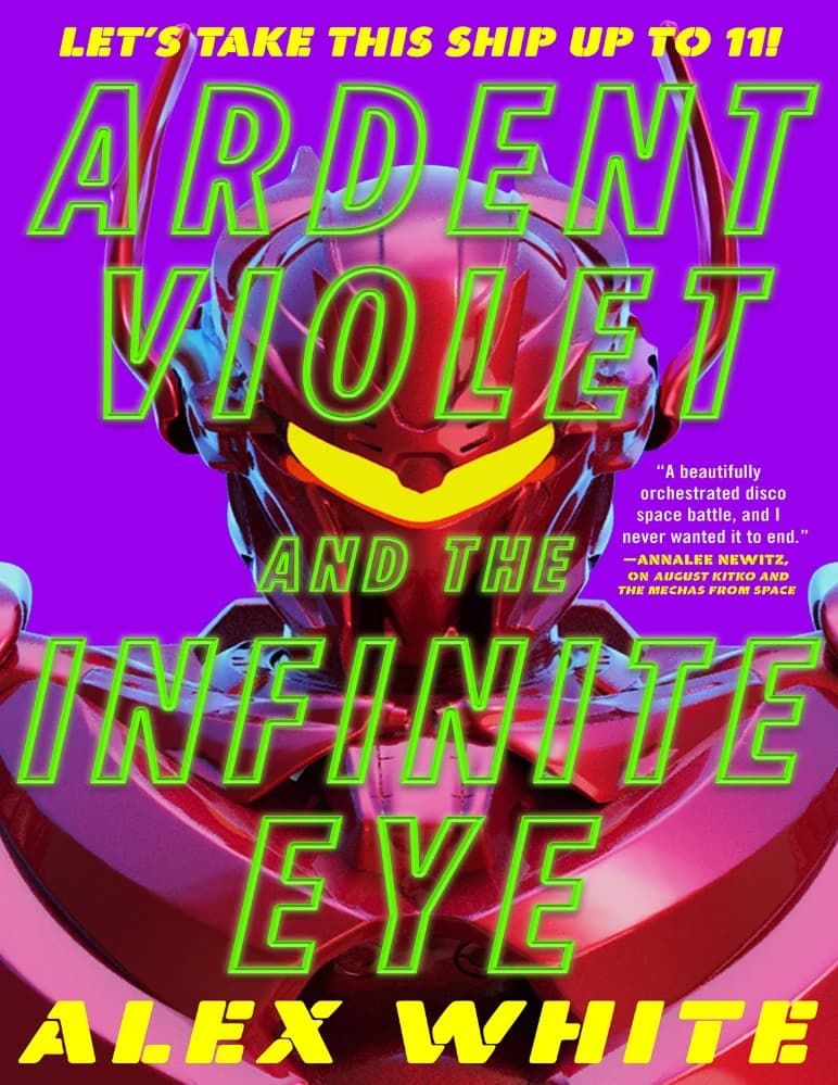 کتاب بنفشه مشتاق و بی نهایت (Ardent Violet and the Infinite) نسخه انگلیسی PDF | الکس وایت