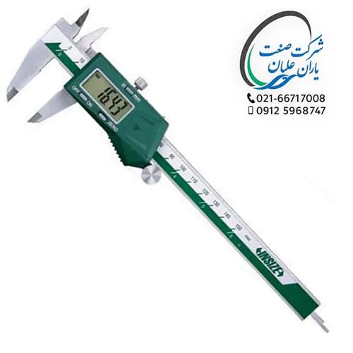 کولیس دیجیتال 20 سانت مدل 1108-200 اینسایز (INSIZE)