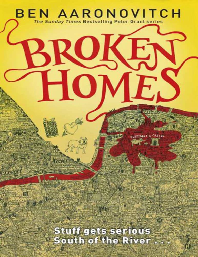 کتاب خانه های شکسته (Broken Homes) نسخه انگلیسی PDF | بن آرونوویچ