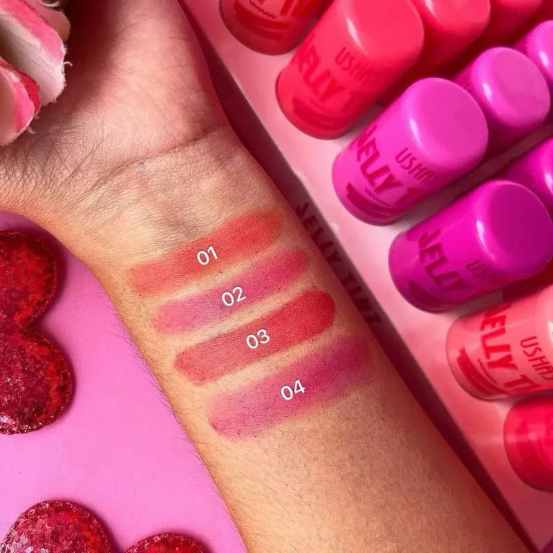رژ لب ژلهای (تینت لب) یوشاس مدل Jelly Tint — تصویر ۲