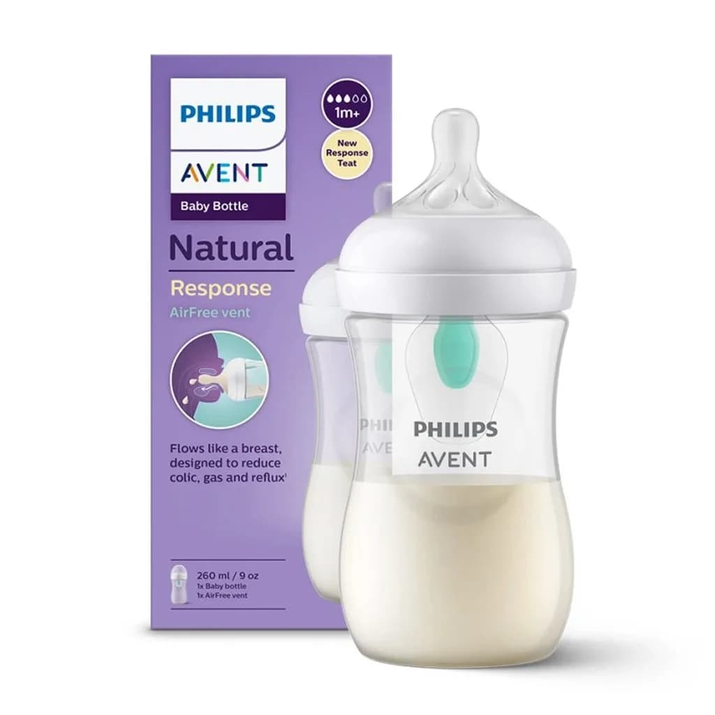 شیشه شیر نچرال ریسپانس 260میل اونت Avent — تصویر ۴